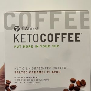 Keto Coffee Pods Salted Caramel